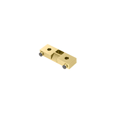 CRL Satin Brass Door Stop/Strike for Single Doors