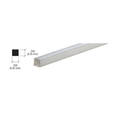 CRL Mill Square Bar Stock for Partition Posts