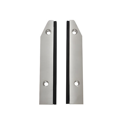 CRL DRX™ 4" Brushed Stainless Steel Split Tapered End Cap with Filler