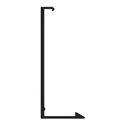 CRL-U.S. Aluminum Perimeter Face Cover 24'-2" White KYNAR® Finish