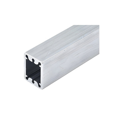 12" Mill Aluminum Core Mount Aluminum Stanchion