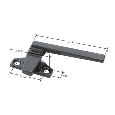 CRL Black Right Hand Cam Handle Lock
