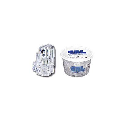 CRL 3/16" Standard Plastic Mirror Clip