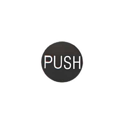 CRL Oil Rubbed Bronze 2" Round Push Indicator