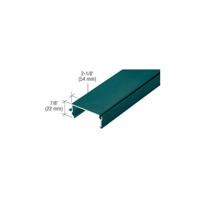 CRL 487 KYNAR OfficeFront™ Horizontal Mullion Base - 24'-2"