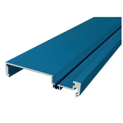 CRL-U.S. Aluminum Heavy-Duty 6" Male Split Mullion, Thermally Improved, Custom Paint- 24'-2"