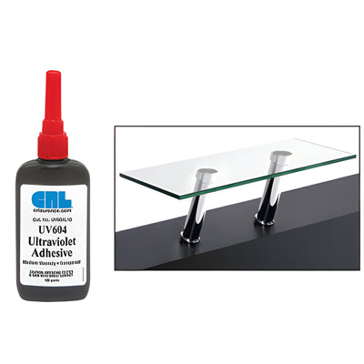 CRL UV604L 100g Medium Viscosity UV/Visible Light Cure Adhesive