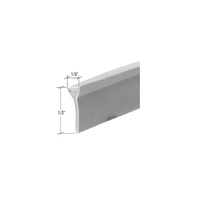 CRL Gray 1/8" x 1/2" Storm Door Sweep 37" Long
