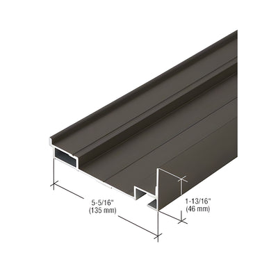 CRL-U.S. Aluminum Dark Bronze/Black Anodized Class 1 Subsill - 24'-2"