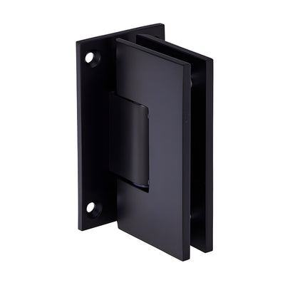 CRL Oil Rubbed Bronze Vienna 537 Series 5 Degree Pre-Set Wall Mount Full Back Plate Hinge