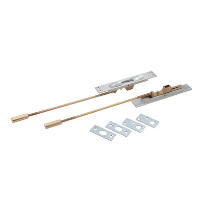 CRL Satin Chrome 1" x 6" Manual Flush Bolt - 12"