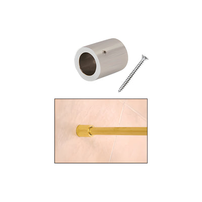 CRL Brushed Nickel Slim Line Wall Mount Fitting