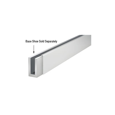 CRL Satin Anodized 120" Cladding for W5B Series Windscreen and Smoke Baffle Base Shoe