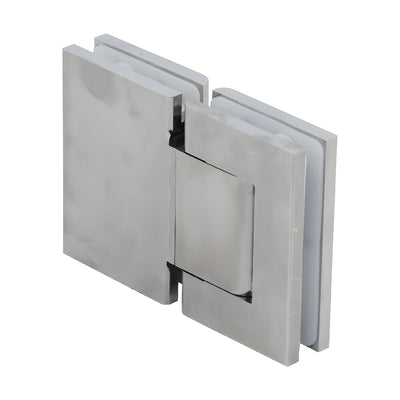 CRL Satin Nickel Vernon Oil Dynamic 180 Degree Glass-to-Glass Hinge