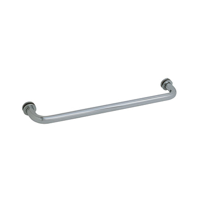 CRL Brushed Nickel 24" BM Series Tubular Single-Sided Towel Bar