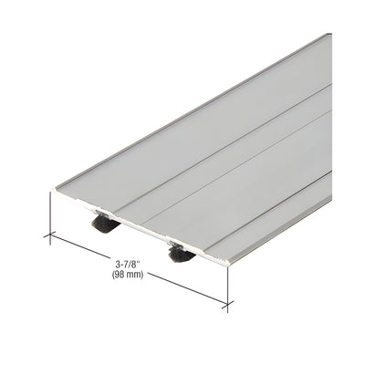 CRL-U.S. Aluminum Header Filler with Weatherstrip, Clear Anodized Class 1 - 21'-4"