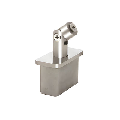 CRL 316 Polished Stainless 1" x 2" Vertically Adjustable Post Cap for Saddles