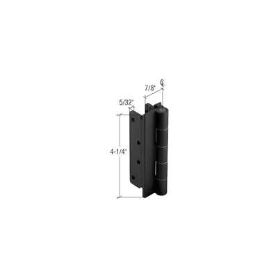 CRL-U.S. Aluminum 5-Knuckle Hinge for Series 7200 and 7300 Windows, Black
