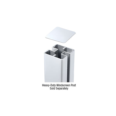 CRL Mill Cap for HD 180 Degree Center or End Posts