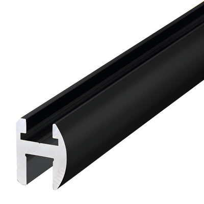CRL Black Deluxe Shower Door Header Kit - 95"