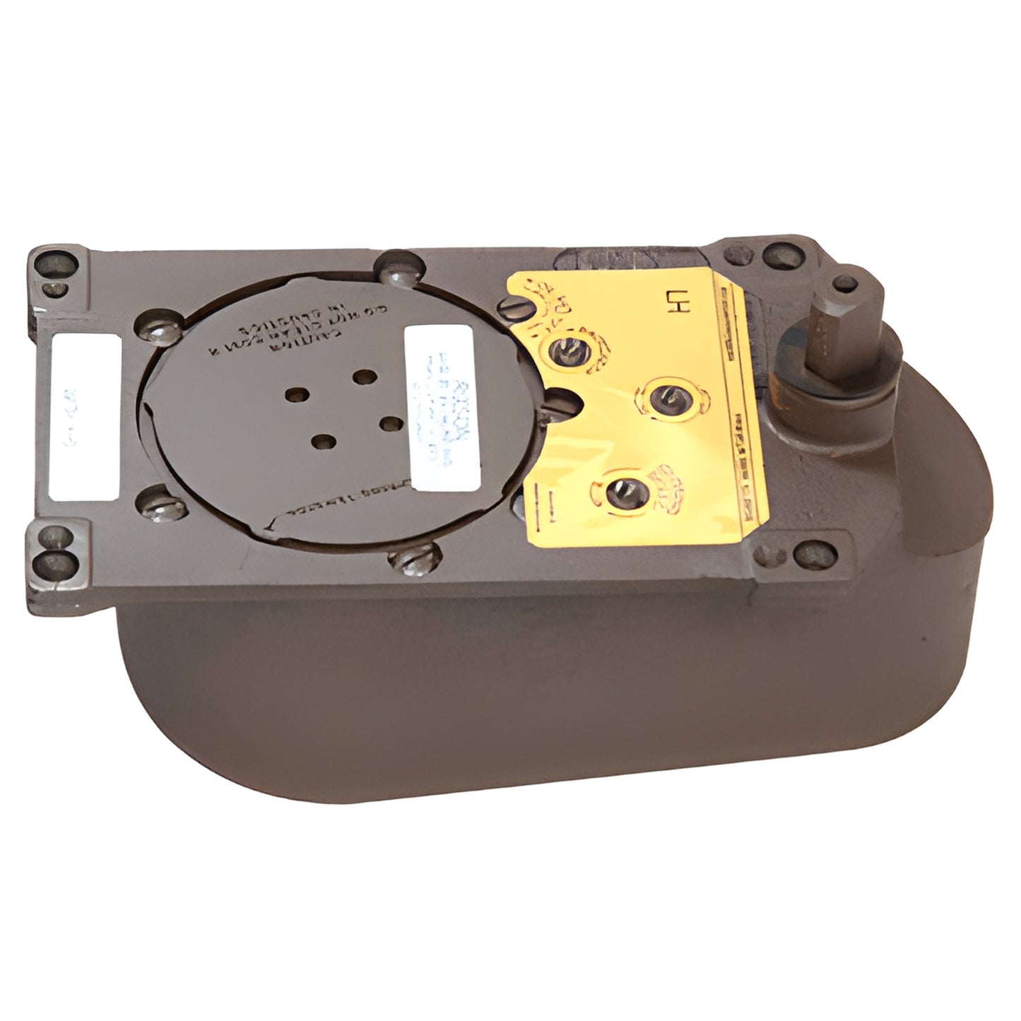 Rixson® 27 Left-Hand 3/4" Offset Floor Closer Body Only 105° Hold-Open