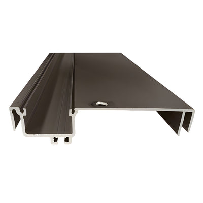 CRL-U.S. Aluminum Female Expansion Mullion, Dark Bronze Anodized - 24'-2"