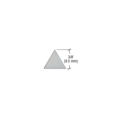 CRL 3/8" No Wax Stacked Triangle Points