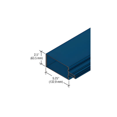 CRL-U.S. Aluminum Custom KYNAR® Paint Heavy Wall Vertical Mullion for StormWall XL