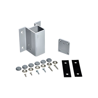 CRL Mill 180 Degree Center/End Fascia Mount Bracket
