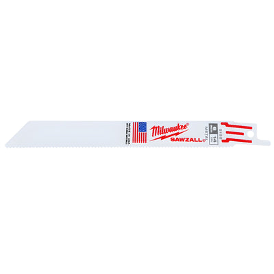 CRL Milwaukee® 6" Long 14 Teeth Per Inch Sawzall® Blade