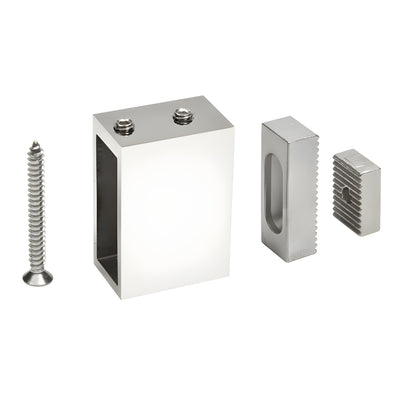 CRL Polished Stainless Wall Mount Track Holder SRSER78PS