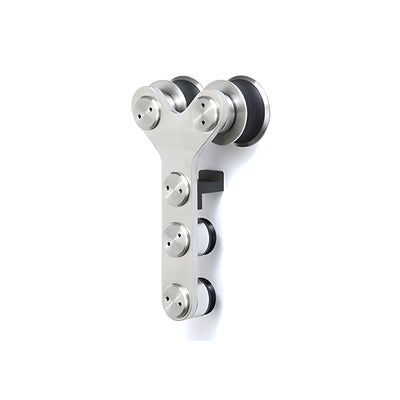 CRL Brushed Stainless Laguna Anti-Lift Double Rollers