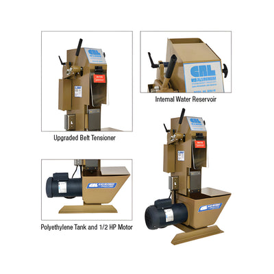 CRL 4" x 64" Bench Model Wet Abrasive Belt Sander