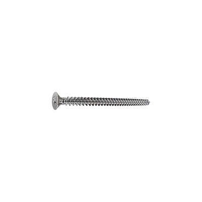 CRL Chrome 10 x 3" Wall Mounting Flat Head Phillips Sheet Metal Screws