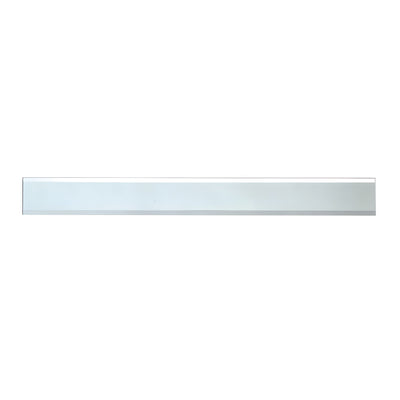 CRL Clear Mirror Glass 2" x 44" Strips Beveled Only on 2 Long Sides