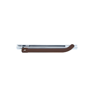 CRL Dark Bronze Offset Arm Assembly with Mortise Type Slide -Track for 7/8" Deep Rail