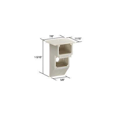 CRL 1-5/16" Nylon Sash Cam