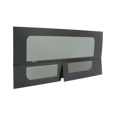 CRL 2014+ OEM Design 'All-Glass' Look Ram ProMaster Drivers Side Front T-Vent Window 136” & 159” Wheelbase Only