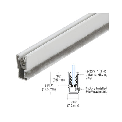 CRL White Universal CRL - Sash Storm Window Frame