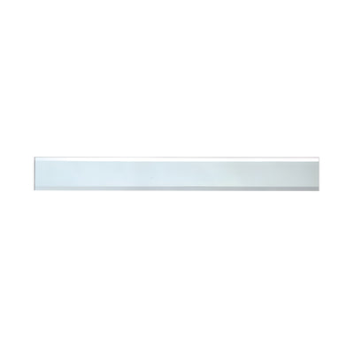 CRL Clear Mirror Glass 2" x 38" Strips Beveled Only on 2 Long Sides