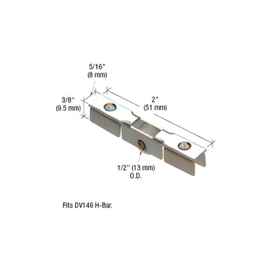 CRL Nylon Wheel Assembly for DV146 H-Bar