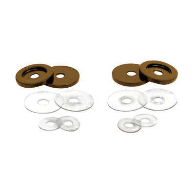 CRL Oil Rubbed Bronze Replacement Washers for Back-to-Back Solid Pull Handle