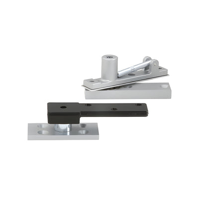 IVES® Satin Chrome Center-Hung Pivot Set