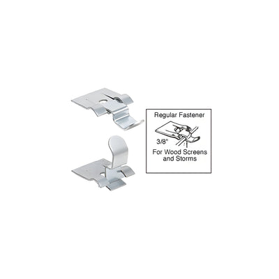 CRL Ludwig 3/8" Standard Fit Screen and Storm Window Snap Fastener - (4) Pack