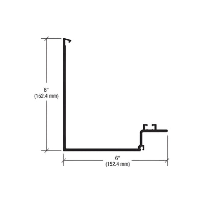 CRL-U.S. Aluminum 90 Degree Corner Half Section - 24'-2"