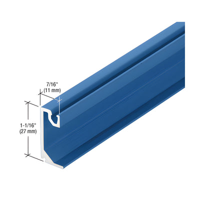 CRL-U.S. Aluminum Exterior Glass Stop, Custom Paint - 24'-2"