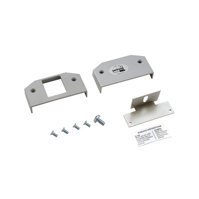 CRL Satin Aluminum Base Cover Plate Package for Jackson® 1295 Rim Panic Exit Device