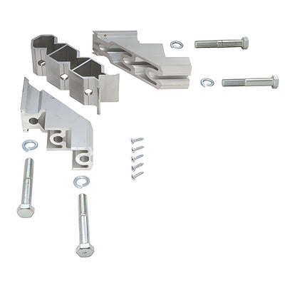 CRL-U.S. Aluminum 4.4 PSI Shear Block and Bolt Package for Corner Mullions - 6/Pk
