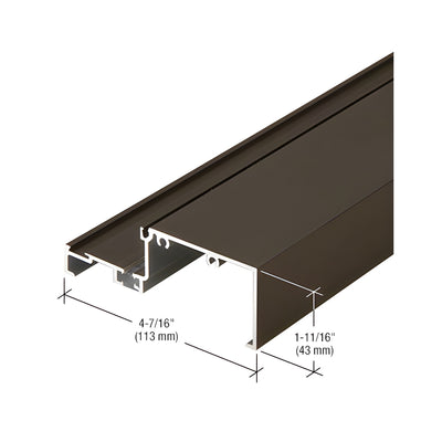 CRL-U.S. Aluminum Sill, Thermally Improved, Bronze Black Anodized - 24'-2"