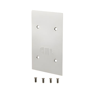 CRL Satin Anodized End Cap for 9BL56 Series Standard Square Base Shoe